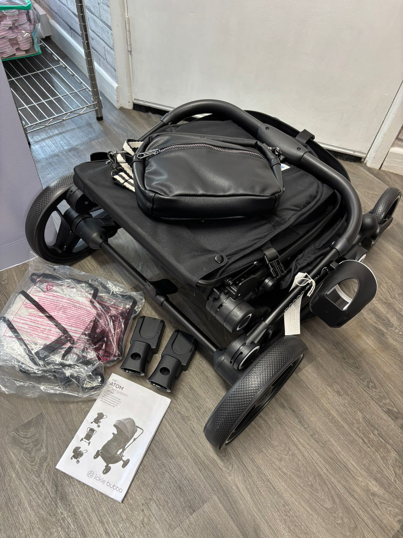 ICKLE BUBBA ATOM IN BLACK 2 IN 1 TRAVEL SYSTEMS - Image 3