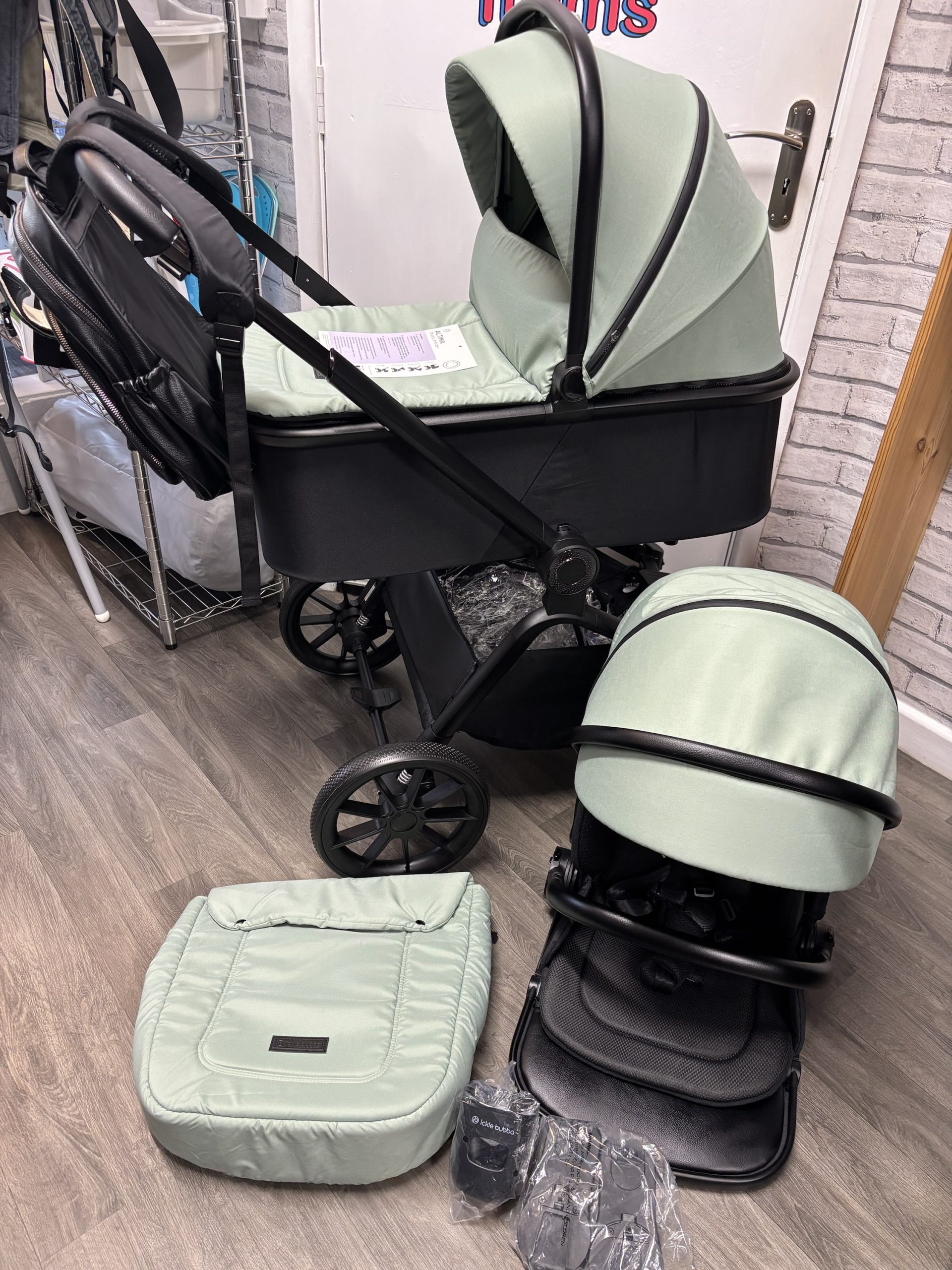 ICKLE BUBBA ALTIMA IN SAGE GREEN.