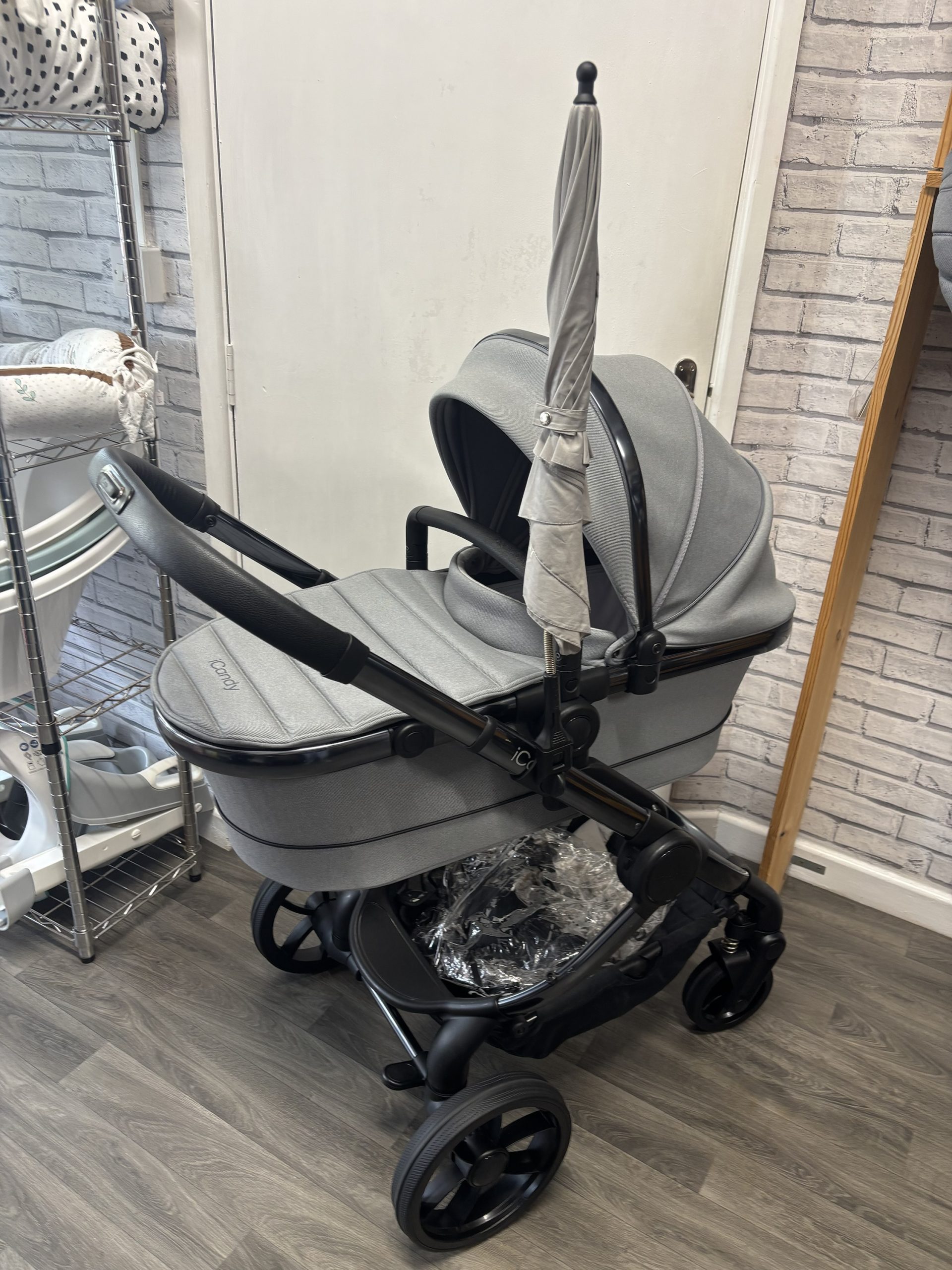 I CANDY PEACH 7 IN LIGHT GREY. - Image 2