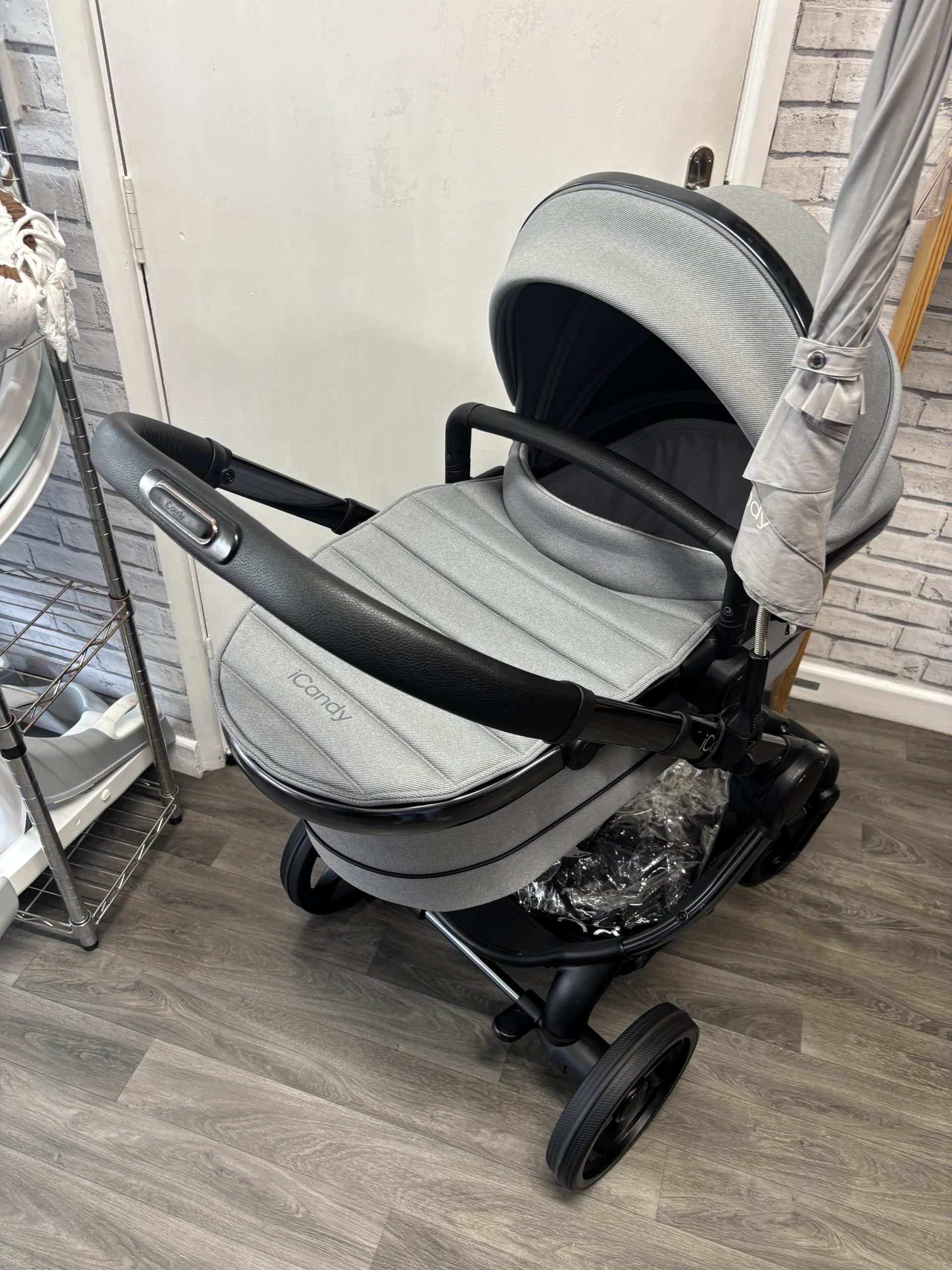 I CANDY PEACH 7 IN LIGHT GREY. - Image 6