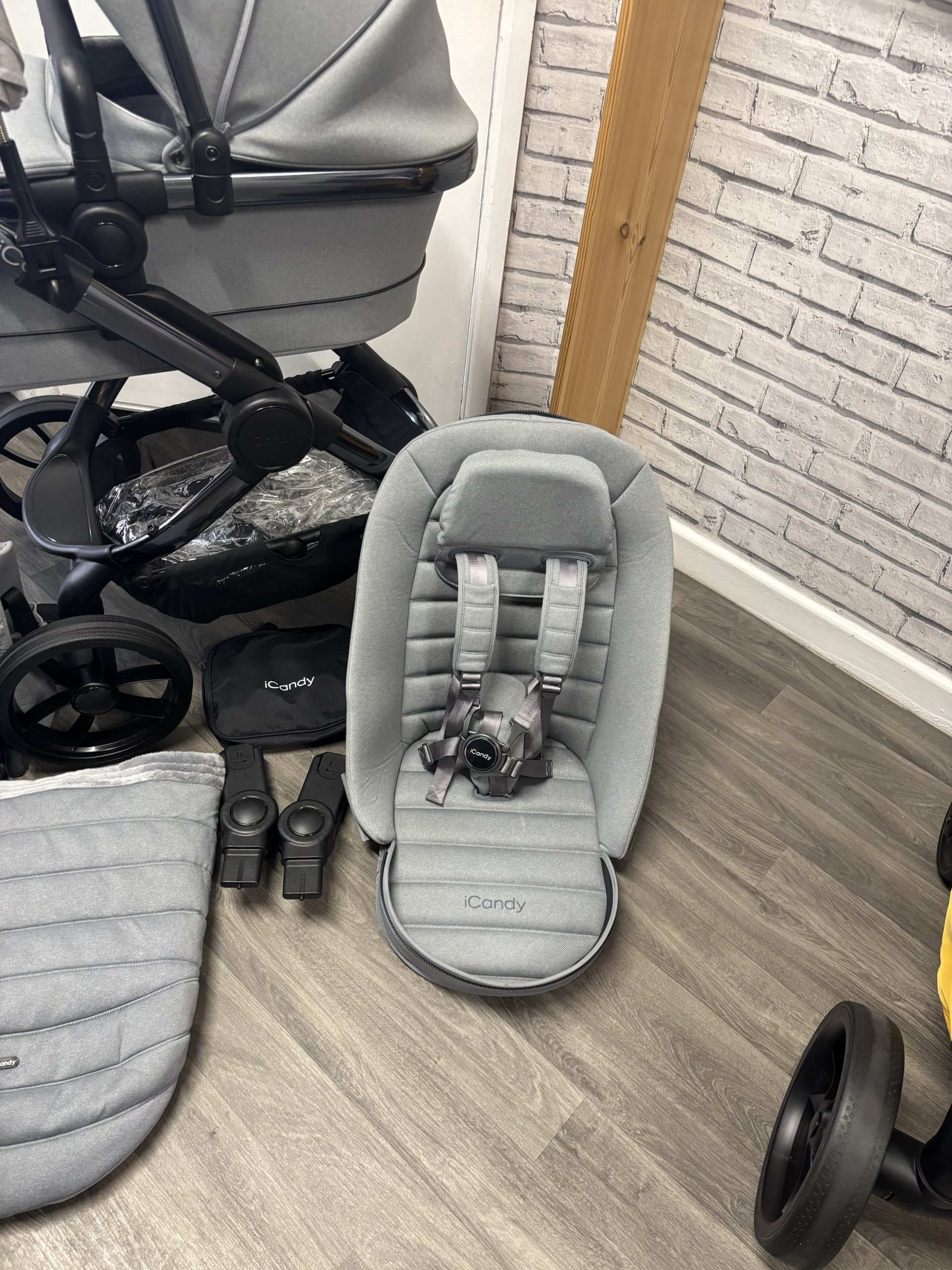 I CANDY PEACH 7 IN LIGHT GREY. - Image 10